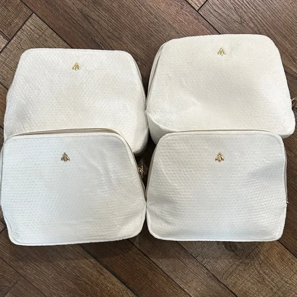 4 - Elegant White Textured Women's Bag - Picture 6 of 6